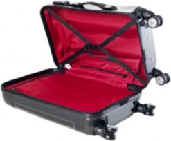 Gyro 24" ReisKoffer Trolley - Zwart 67x43x26cm 60Liter