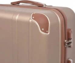 VidaXL Harde Rolkoffer Set Champagnekleurig 4-dlg -Optimaal Reisopslag Winkel 1200x995 1