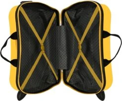 Disney Winnie The Pooh Kinderkoffer ABS Rol Zit Geel -Optimaal Reisopslag Winkel 1200x997