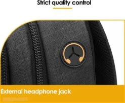 Golden Wolf Rugzak - Rugtas - Laptoptas - Motortas - Antraciet - Smartlock -Optimaal Reisopslag Winkel 1200x998 4