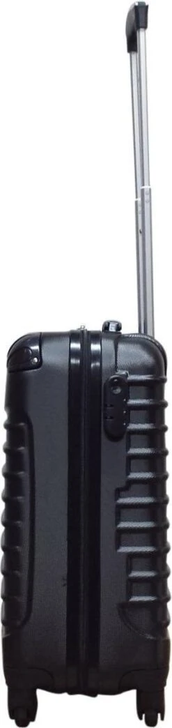 Castillo Quadrant 2 Delige ABS Kofferset (XL + S) - Zwart -Optimaal Reisopslag Winkel 284x1200