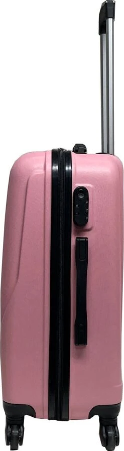 Castillo Travelerz 4 Delige ABS Kofferset - Roze -Optimaal Reisopslag Winkel 331x1200 1