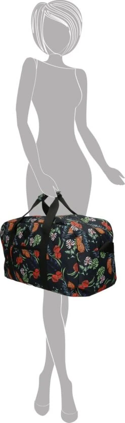 Enrico Benetti Capetown Sporttas/ Reistas - Blad Print -Optimaal Reisopslag Winkel 356x1200