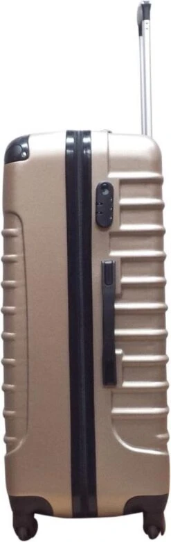 Castillo Quadrant 2 Delige ABS Kofferset (XL + S) - Champagne -Optimaal Reisopslag Winkel 380x1200 1