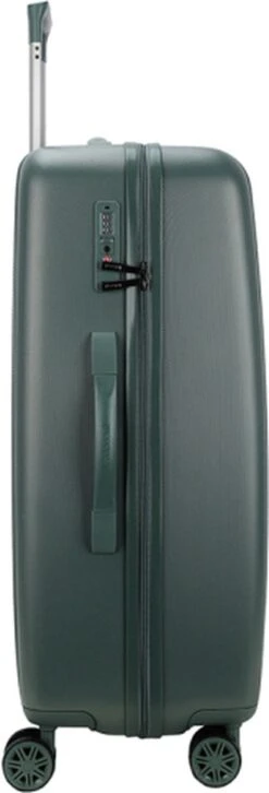 Decent Harde Koffer Tranporto 76 - Groen -Optimaal Reisopslag Winkel 408x1200