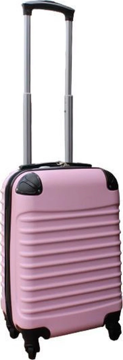 Travelerz lichtgewicht ABS reiskoffer met cijferslot licht roze 27 liter Travelerz Lichtgewicht ABS Reiskoffer Met Cijferslot Licht Roze 27 Liter -Optimaal Reisopslag Winkel