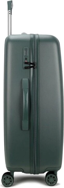 Decent Harde Koffer Tranporto 76 - Groen -Optimaal Reisopslag Winkel 412x1200