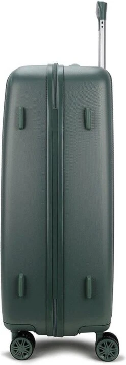 Decent Harde Koffer Tranporto 76 - Groen -Optimaal Reisopslag Winkel 415x1200