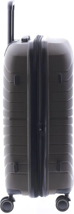 Gladiator Kick-Off Middelgrote Koffer Expandable - 67 Cm - 72/90 Liter - Eco Friendly Recyclebaar PP - Khaki Groen -Optimaal Reisopslag Winkel 418x1200 2