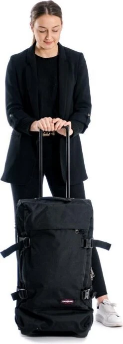 Eastpak TRANVERZ M Reiskoffer (67 X 35.5 X 30 Cm) - Black -Optimaal Reisopslag Winkel 429x1200 1