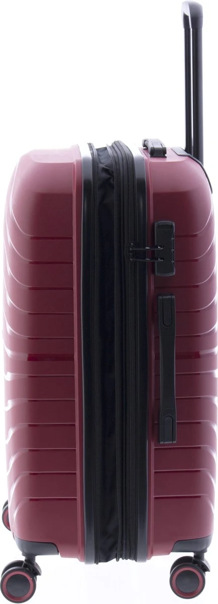 Gladiator Kick-Off Middelgrote Koffer Expandable - 67 cm - 72/90 liter - Eco Friendly Recyclebaar PP - Rood Gladiator Kick-Off Middelgrote Koffer Expandable - 67 Cm - 72/90 Liter - Eco Friendly Recyclebaar PP - Rood -Optimaal Reisopslag Winkel