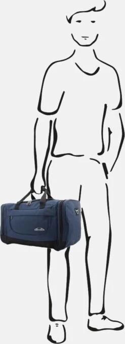 Enrico Benetti Orlando 35300 S Reistas / Sporttas 41 Liter - Navy Blauw -Optimaal Reisopslag Winkel 438x1200 1