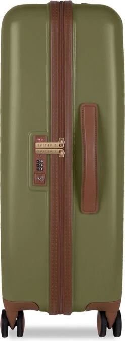 SUITSUIT - Fab Seventies - Martini Olive - Reiskoffer (66 Cm) -Optimaal Reisopslag Winkel 439x1200
