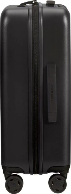 Samsonite Reiskoffer - Stackd Spinner 55/20 Exp (Handbagage) Black -Optimaal Reisopslag Winkel 442x1200