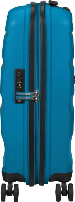 American Tourister Reiskoffer - Bon Air Dlx Spinner 55/20 Tsa (Handbagage) Seaport Blue -Optimaal Reisopslag Winkel 447x1200