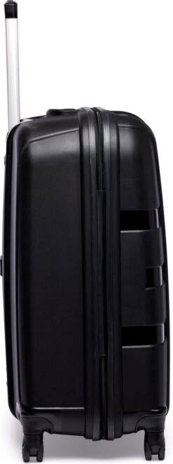 ©TROLLEYZ - Paris No.5 - Reiskoffer - 78cm Met TSA Slot - Dubbele Wielen - 360° Spinners - 100% Polypropyleen - Reiskoffer In Piano Black -Optimaal Reisopslag Winkel 449x1200 1