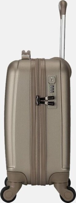 Decent Handbagage Koffer / Trolley / Reiskoffer - 42 Cm - 24 Liter - ABS - Maxi Air - Champagne -Optimaal Reisopslag Winkel 453x1200 1