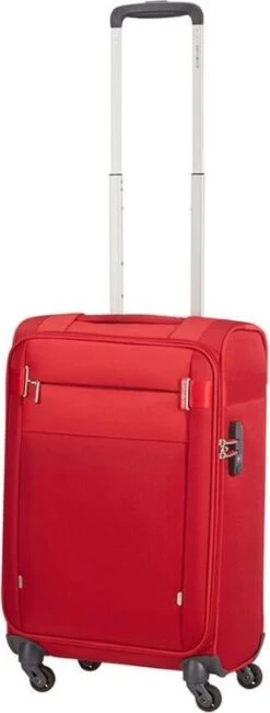 Samsonite Reiskoffer - Citybeat Spinner 55/20 Length 35Cm (Handbagage) Red -Optimaal Reisopslag Winkel 456x1200