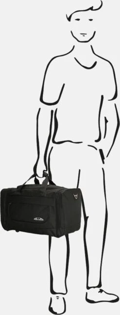 Enrico Benetti Orlando 35300 S Reistas / Sporttas 41 Liter - Zwart -Optimaal Reisopslag Winkel 459x1200 5
