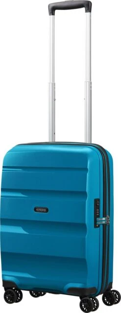 American Tourister Reiskoffer - Bon Air Dlx Spinner 55/20 Tsa (Handbagage) Seaport Blue -Optimaal Reisopslag Winkel 464x1200