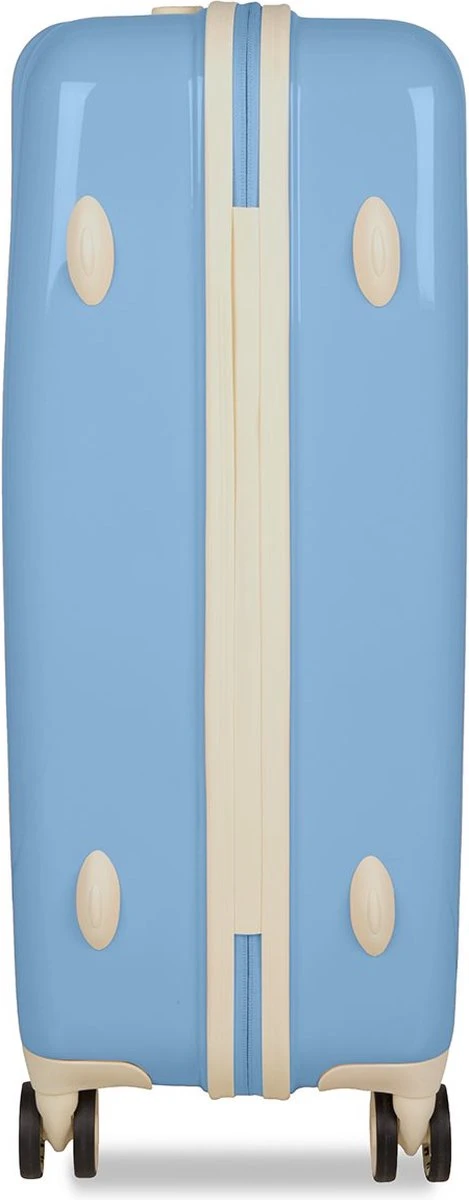 SUITSUIT - Fabulous Fifties - Alaska Blue - Reiskoffer (66 cm) SUITSUIT - Fabulous Fifties - Alaska Blue - Reiskoffer (66 Cm) -Optimaal Reisopslag Winkel