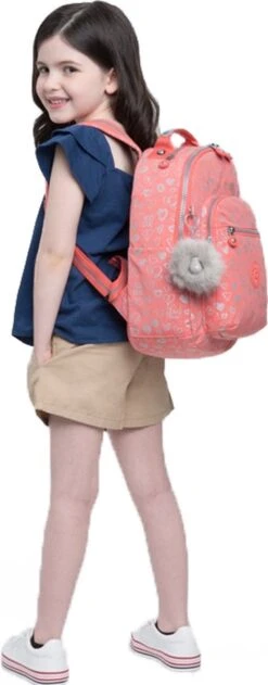 Kipling Seoul Go Small Laptoprugzak 13 Inch - Hearty Pink Met -Optimaal Reisopslag Winkel 470x1200 5
