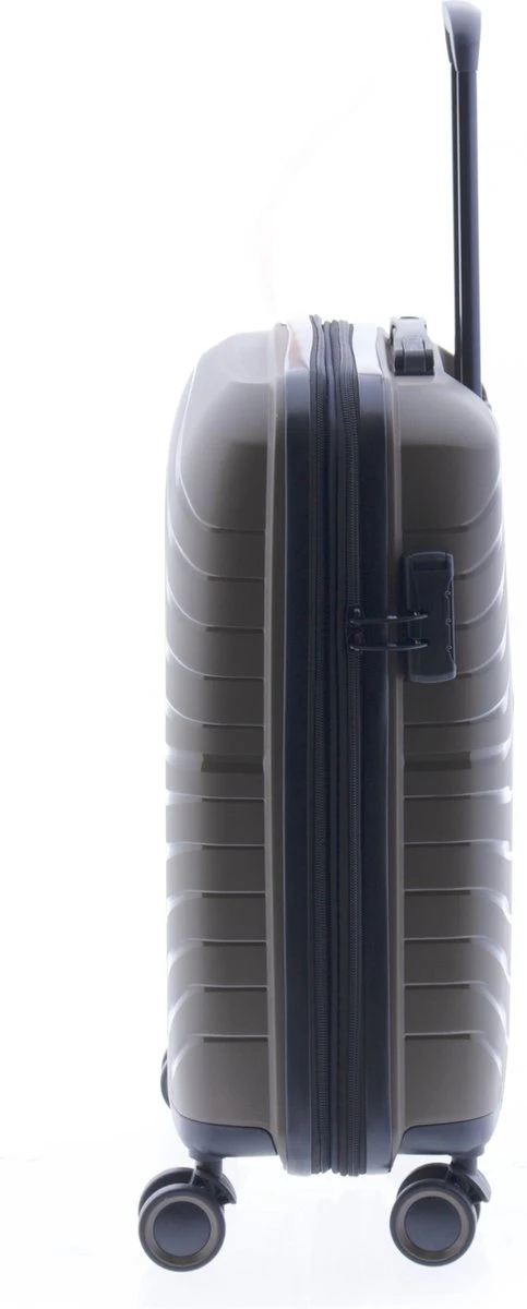 Gladiator Kick-Off Handbagage Koffer Expandable - 55 cm - 36/40 liter - Eco Friendly Recyclebaar PP - Khaki Groen Gladiator Kick-Off Handbagage Koffer Expandable - 55 Cm - 36/40 Liter - Eco Friendly Recyclebaar PP - Khaki Groen -Optimaal Reisopslag Winkel