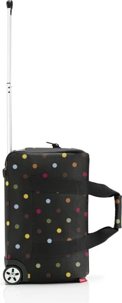 Reisenthel Allrounder Trolley Reiskoffer Reistas Op 2 Wielen - 30L - Dots Zwart -Optimaal Reisopslag Winkel 484x1200