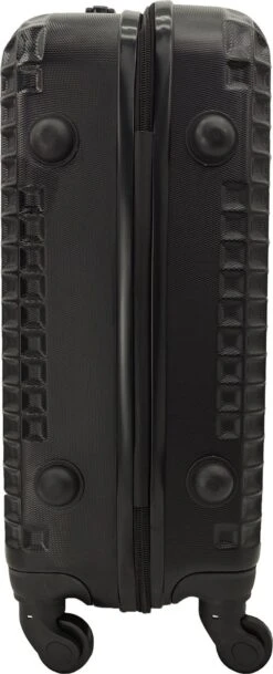 SB Travelbags Handbagage Koffer 55cm 4 Wielen Trolley - Zwart -Optimaal Reisopslag Winkel 487x1200 2