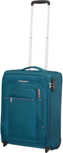 American Tourister Reiskoffer - Crosstrack Spinner 55/20 Tsa (Handbagage) Navy/Orange -Optimaal Reisopslag Winkel 492x1200 1