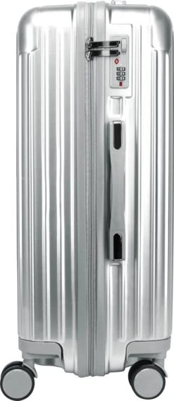 Royal Swiss - Reis Koffer - 56cm - Cijferslot- Lichtgewicht Koffer - 4 Wielen- Zilver -Optimaal Reisopslag Winkel 523x1200 6