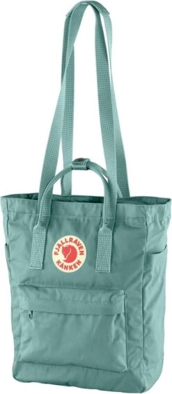 Fjallraven Fjällräven Kånken Totepack Unisex Rugzak - Frost Green -Optimaal Reisopslag Winkel 525x1200 6
