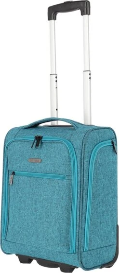 Travelite Handbagage Zachte Koffer / Trolley / Reiskoffer - Cabin - 43 Cm - Blauw 5 Travelite Handbagage Zachte Koffer / Trolley / Reiskoffer - Cabin - 43 Cm - Blauw -Optimaal Reisopslag Winkel 527x1200 2