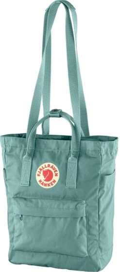 Fjallraven Fjällräven Kånken Totepack Unisex Rugzak - Frost Green -Optimaal Reisopslag Winkel 531x1200 6