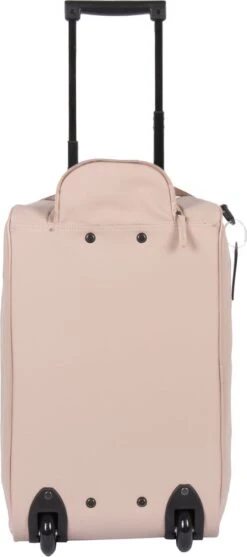 New Rebels® Harper Reistas / Weekendtas Geschikt Voor Handbagage - Waterafstotend Polyutheraan - Trolley Met Wielen En Reflectiedetails - Oud Roze - 29L -Optimaal Reisopslag Winkel 532x1200