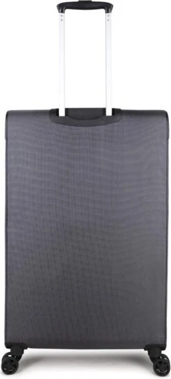 Decent D-Upright Large Koffer - 76 Cm Expandable - TSA Slot - Grijs -Optimaal Reisopslag Winkel 542x1200 2