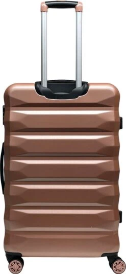 Benzi Xisto Grote Koffer - 75 Cm - 106 Liter - Expandable - Roze -Optimaal Reisopslag Winkel 553x1200