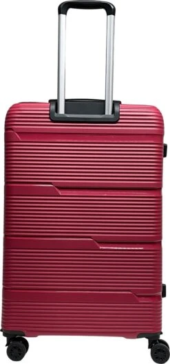 Benzi Izeda Grote Koffer - 75 Cm - 95 Liter - Rood -Optimaal Reisopslag Winkel 560x1200