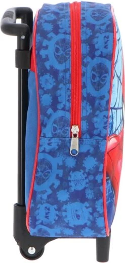 Spider-Man Spiderman Handbagage Reiskoffer/trolley - Blauw/rood - 28 Cm - Voor Kinderen 4 Spider-Man Spiderman Handbagage Reiskoffer/trolley - Blauw/rood - 28 Cm - Voor Kinderen -Optimaal Reisopslag Winkel 571x1200