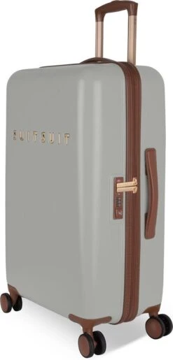 SUITSUIT - Fab Seventies - Limestone - Reiskoffer (66 Cm) -Optimaal Reisopslag Winkel 575x1200