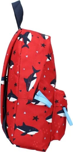 Prêt Get Excited Rugzak - Rood - Haai -Optimaal Reisopslag Winkel 577x1200 6