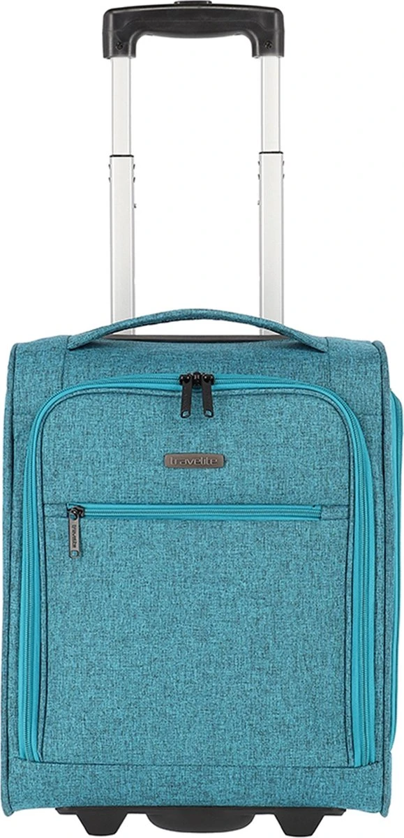 Travelite Handbagage zachte koffer / Trolley / Reiskoffer - Cabin - 43 cm - Blauw Travelite Handbagage Zachte Koffer / Trolley / Reiskoffer - Cabin - 43 Cm - Blauw -Optimaal Reisopslag Winkel