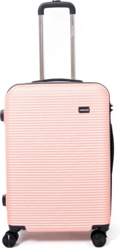AttitudeZ Air-Z Reiskoffer Medium Roze 67cm - TSA-slot -Optimaal Reisopslag Winkel 580x1200