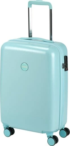 Princess Traveller Harlem - Handbagage Koffer - Blauw - S - 55cm -Optimaal Reisopslag Winkel 582x1200