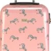 Princess Traveller Trendy Animal Collection - Handbagage Koffer - Zebra - Roze - 56cm -Optimaal Reisopslag Winkel 582x1200 3