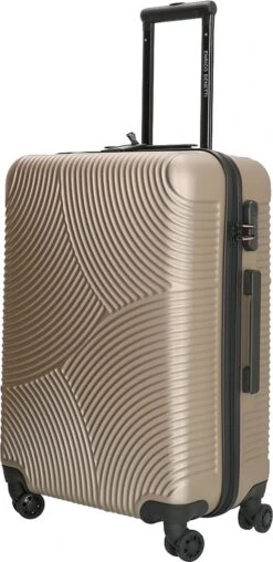 Enrico Benetti Harde Koffer LouisvilleHoogte 65 Cm - Champagne -Optimaal Reisopslag Winkel 583x1200 2