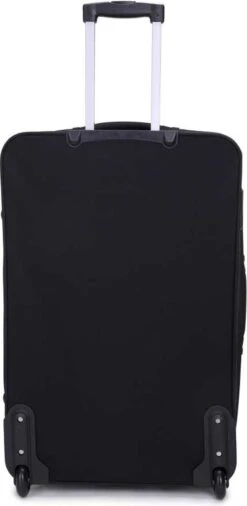 Decent Basic-Line Medium Trolley 63 Cm - Zwart -Optimaal Reisopslag Winkel 586x1200