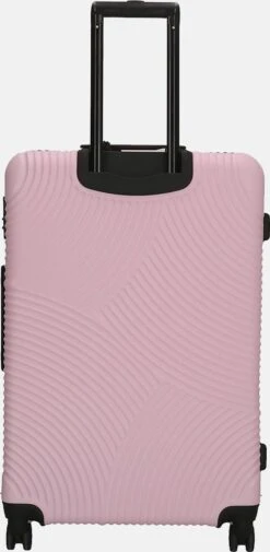 Enrico Benetti Koffer / Trolley / Reiskoffer - 75 X 46 X 25 Cm - 93 Liter - ABS - Maat L - Louisville - Roze -Optimaal Reisopslag Winkel 587x1200 3