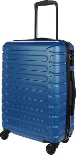 Enrico Benetti Handbagage Koffer Showkoo 52 Steel Blue -Optimaal Reisopslag Winkel 593x1200