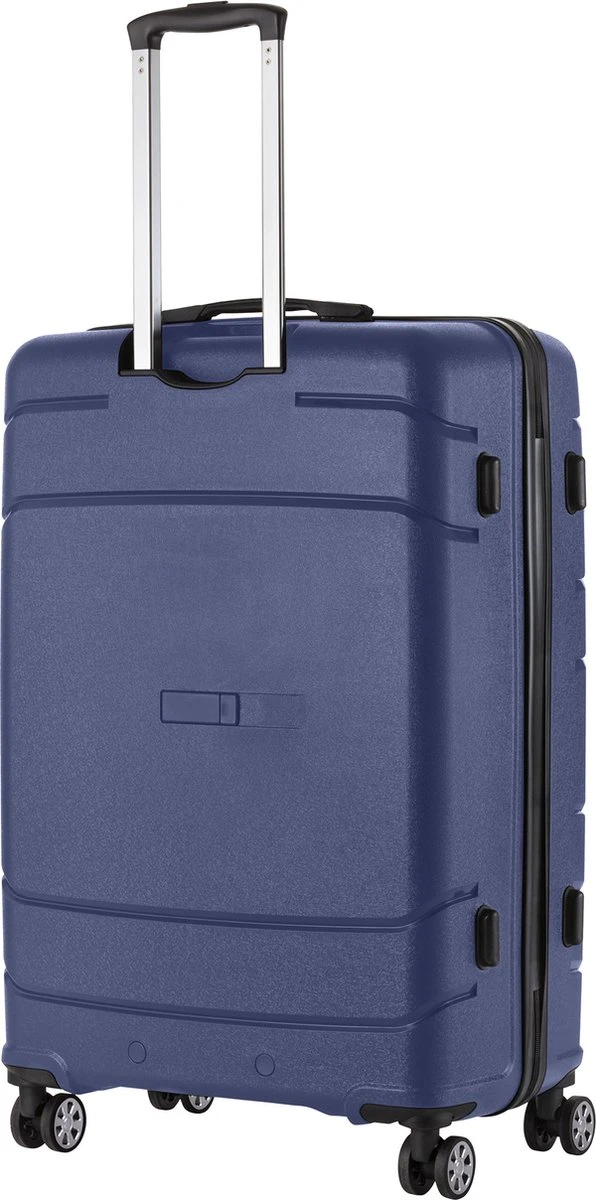 TravelZ Big Bars Reiskoffer 78 cm met dubbele wielen - Trolley koffer met TSA-slot - Blauw TravelZ Big Bars Reiskoffer 78 Cm Met Dubbele Wielen - Trolley Koffer Met TSA-slot - Blauw -Optimaal Reisopslag Winkel 596x1200 2
